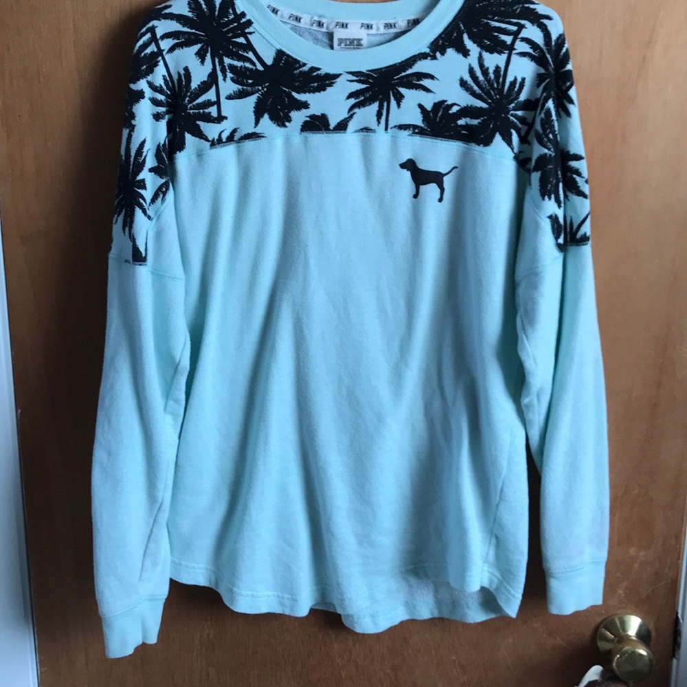 Sky Blue Hawaiian Sweater